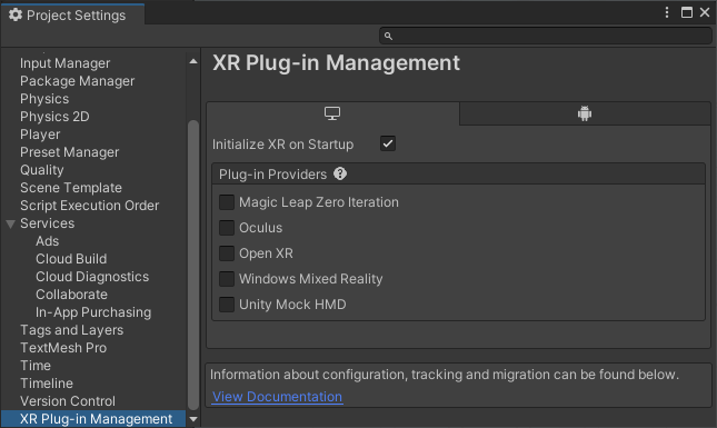 Unity Hub Add module